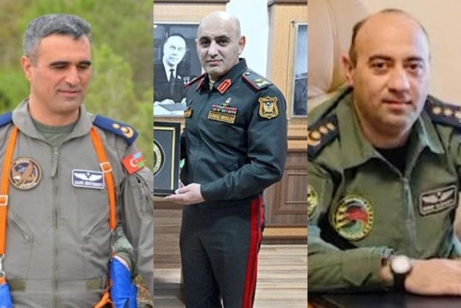 Prezidentin təltif etdiyi generallar - FOTOLAR
