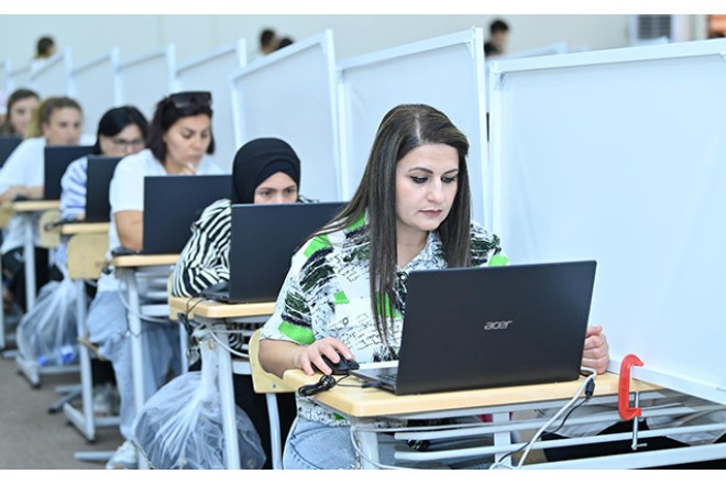 Bugünkü sertifikasiyada 7000-dən çox müəllim İŞTİRAK EDİB