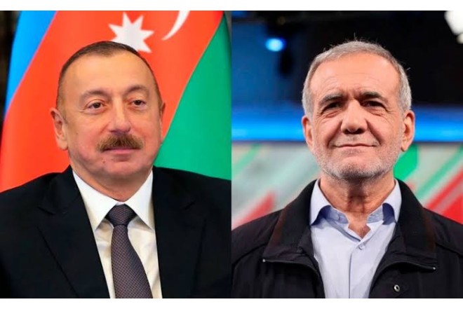Prezident İlham Əliyev Pezeşkianı rəsmi səfərə DƏVƏT ETDİ