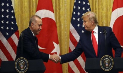 Ərdoğan Trampla Qəzzada atəşkəs məsələsini müzakirə edib