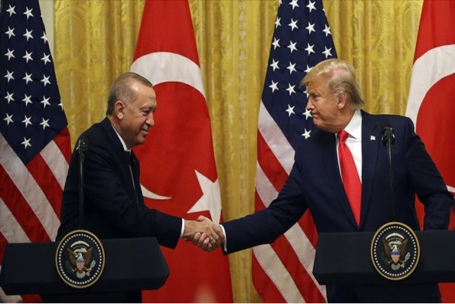 Ərdoğan Trampla Qəzzada atəşkəs məsələsini müzakirə edib