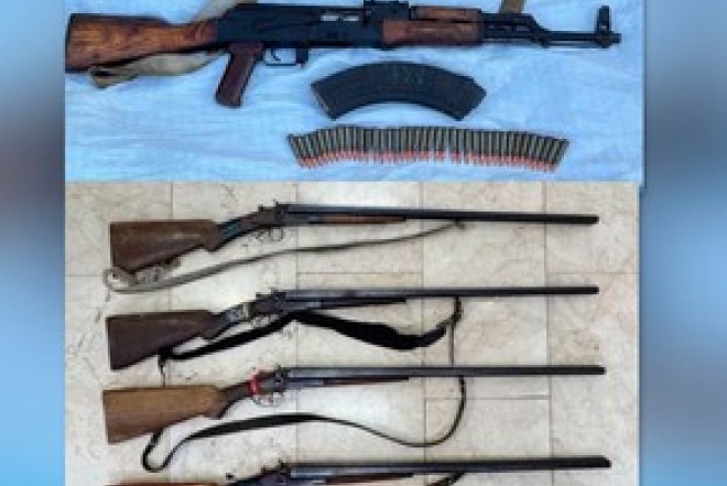 Zərdabda qanunsuz saxlanılan silahlar polisə təhvil verilib 