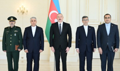 İranın yeni səfiri İlham Əliyevin qəbulunda – FOTOLAR