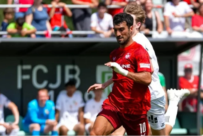 Mahir Emreli "Kayzerslautern"də ilk qolunu vurub 