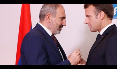 Makron Paşinyanla müzakirə apardı 