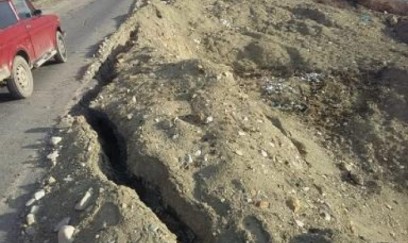 Gürcüstanda torpaq sürüşməsi baş verib 