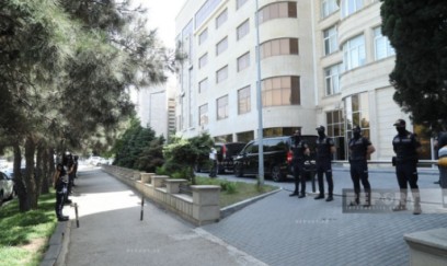 DİN-in “Sputnik-Azərbaycan” agentliyinin ofisində əməliyyatda