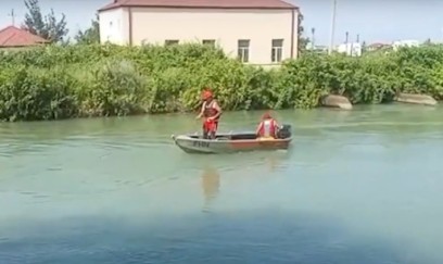Şirvan kanalında batan 91 yaşlı kişinin meyiti tapıldı - VİDEO + YENİLƏNİB