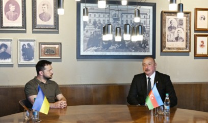 Volodimir Zelenski Prezident İlham Əliyevə zəng edib 