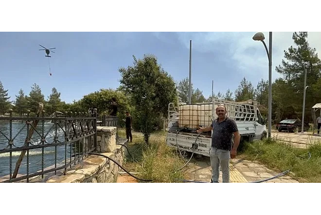 Hatayda meşə yanğının qarşının alınması üçün tədbirlər davam edir 
