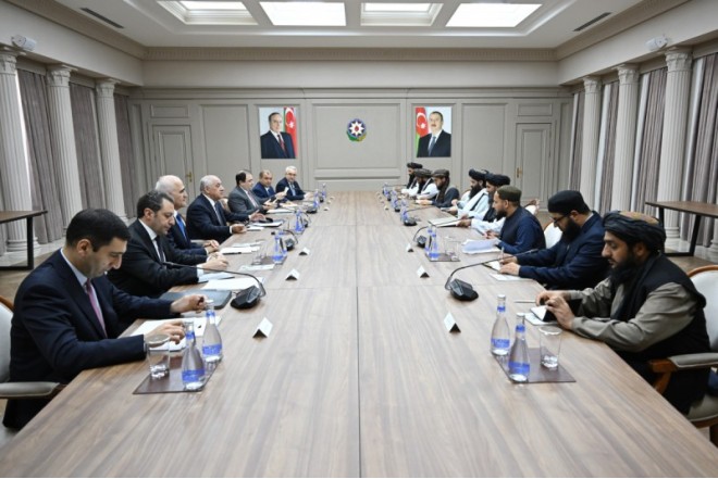 Əli Əsədov Əfqanıstanın Baş nazirinin müavini ilə görüşüb