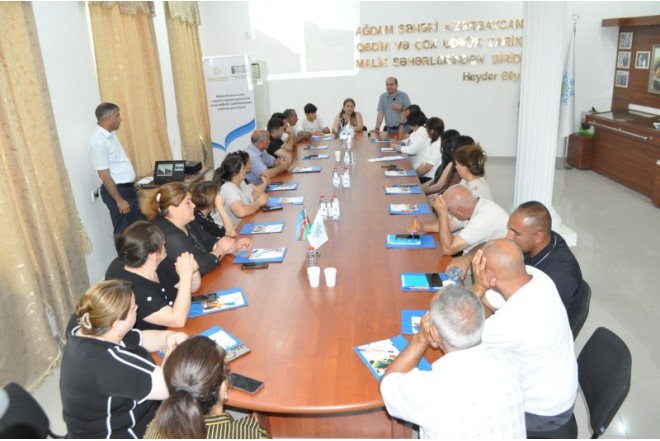Ağdamda ekoloji maarifləndirmə tədbiri keçirilib - FOTO 