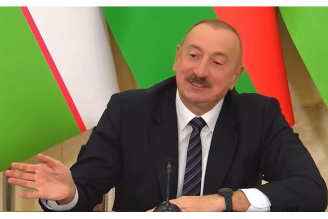 Prezident: “Bütün layihələri yığışdırın, atam bu yeri qardaş ölkəyə verib” – VİDEO