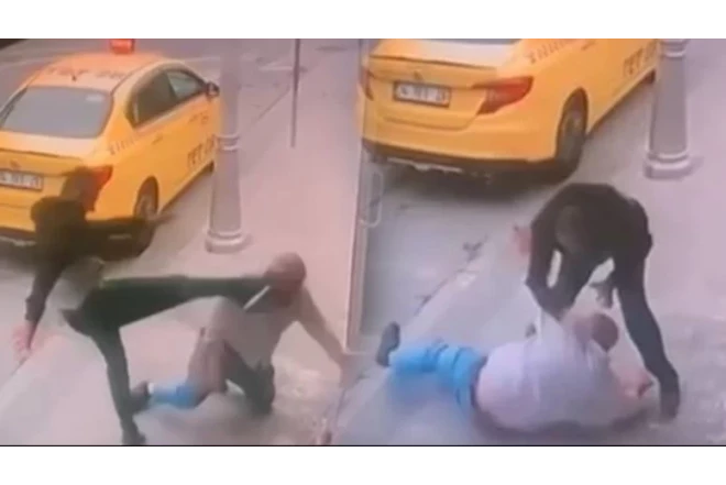 "Taksicini öldürəcək dərəcədə döyən cani tanış biri çıxdı!" - FOTOLAR