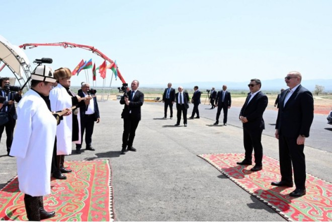 Ağdamda Qırğızıstanın tikdiyi “Aykol Manas” məktəbinin açılışı olacaq