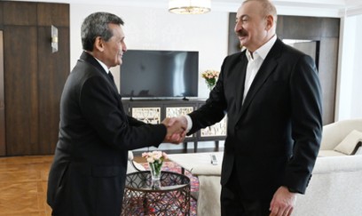 Prezident Xankəndidə qəbul keçirdi - FOTOLAR