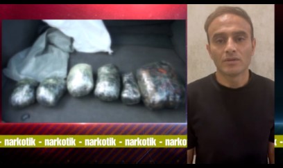 Qəbiristanlıqda narkotik satan şəxsin saxlanılma GÖRÜNTÜLƏRİ