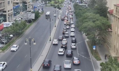 Hazırda bu yollarda tıxac var