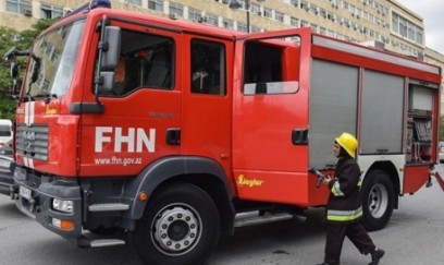 Bakıda güclü yanğın BAŞLADI