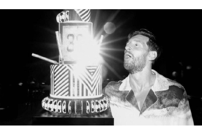 Messi ad gününü belə qeyd etdi - FOTO