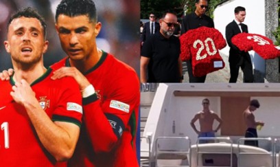 Hamı dəfndə idi, Ronaldo tətildə... - FOTO