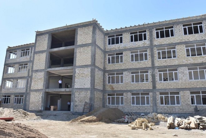 Bu rayonlarda yeni məktəblər tikilir 