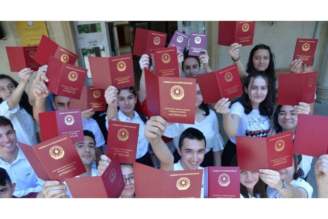 Məktəbi fərqlənmə attestatı ilə bitirən şagirdlərin SAYI AÇIQLANDI