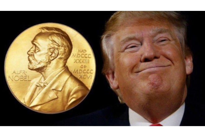 Tramp Nobel Sülh Mükafatına NAMİZƏD GÖSTƏRİLDİ