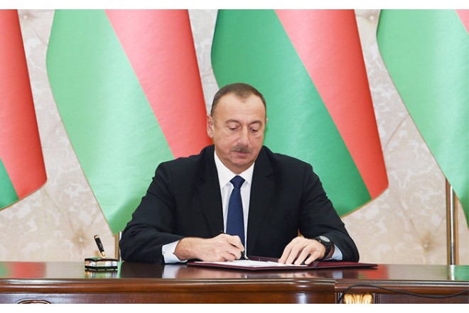 Prezident daha bir Fərman imzaladı