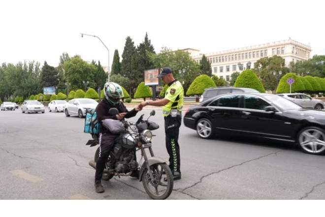 Yol polisindən skuter, moped və velosiped sürücülərinə ÇAĞIRIŞ