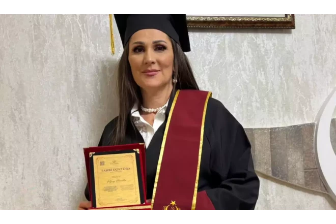 Gülyanaq Məmmədovaya Fəxri doktor adı verildi