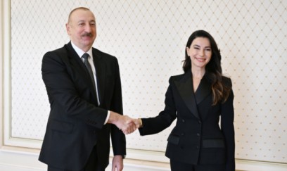İlham Əliyev gürcüstanlı naziri qəbul etdi – FOTO