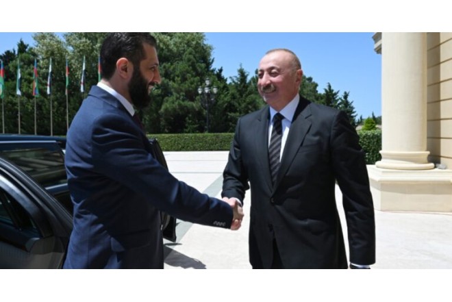 Əhməd Əl Şaraa İlham Əliyevə təşəkkür etdi 