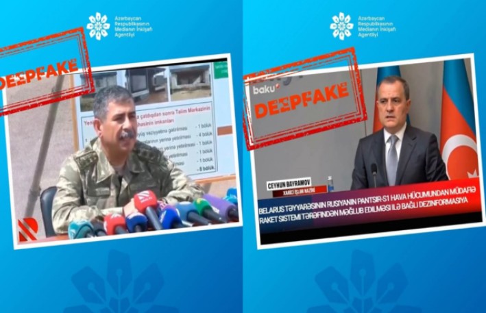 Azərbaycan müdafiə və xarici işlər nazirləri adından guya Belarus təyyarəsinin Rusiya hava məkanında vurulmasına dair açıqlama saxtadır 
