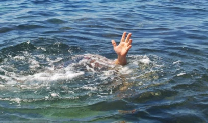 Araz çayında bir nəfər batıb