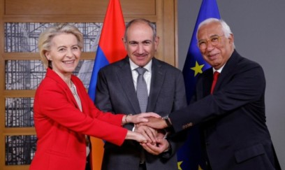 Paşinyan Avropa Komissiyasının sədri ilə görüşdü 