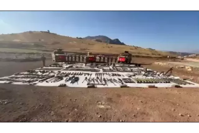PKK-yə məxsus mağara məhv edildi