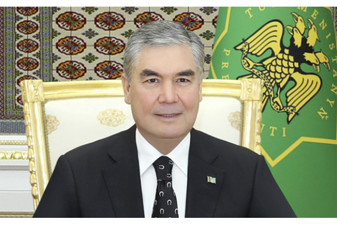 Qurbanqulu Berdiməhəmmədov AZƏRBAYCANDA SƏFƏRDƏDİR
