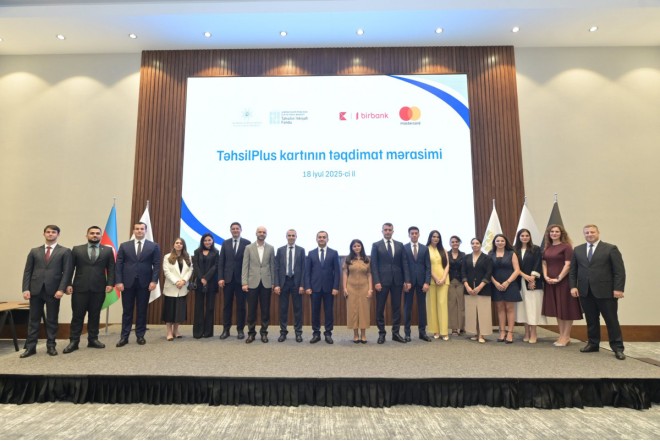 TəhsilPlus kartı ictimaiyyətə təqdim olunub 
