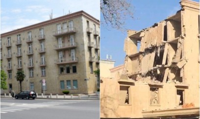 “Naxçıvan” hoteli sökülür 