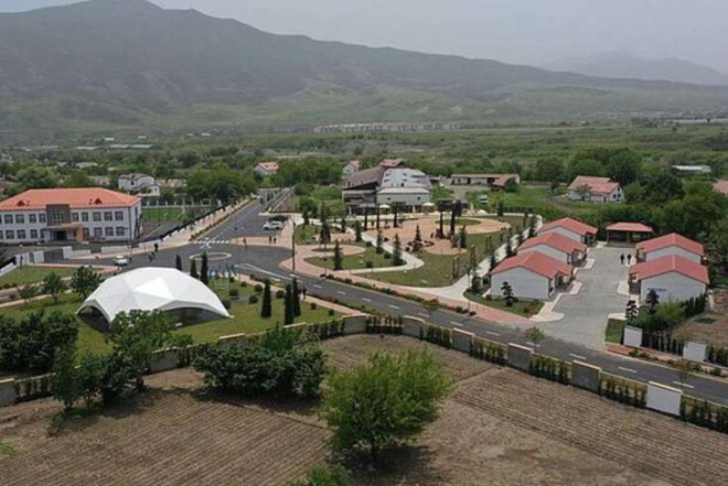 Xocalının Təzəbinə kəndində ilin sonunadək 197 ev hazır olacaq