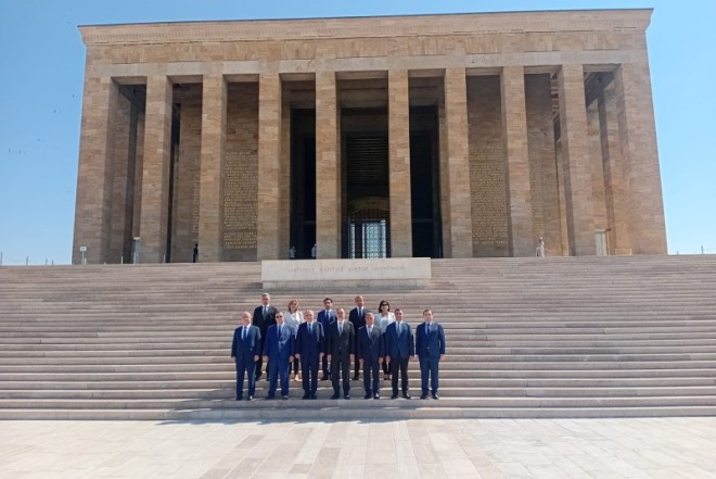 Azərbaycanın Baş prokuroru Türkiyədə səfərdədir