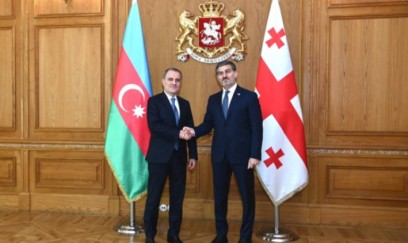 Ceyhun Bayramov Gürcüstan Prezidenti ilə görüşüb