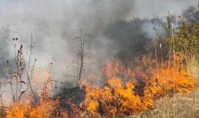 Ağdam və Xocavənd rayonlarında açıq ərazilərdə yanğın başlayıb 
