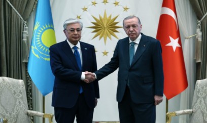 Ərdoğanla Kasım-Jomart Tokayevin görüşü başlayıb 