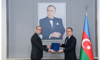 Ceyhun Bayramov İsrailin yeni səfirini qəbul etdi 