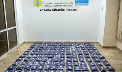 Astara Gömrük İdarəsində uğurlu əməliyyat nəticəsində 103,3 kq narkotik aşkarlanıb 