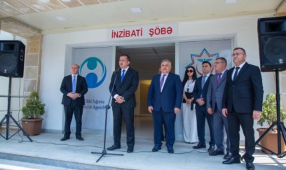 Ağciyər Xəstəlikləri Mərkəzinin Şəmkir Regional xəstəxanasının açılışı olub - FOTOLAR