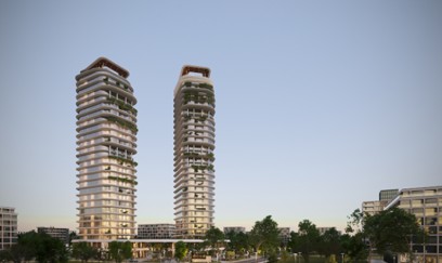 Zəfər Parkı yaxınlığında yeni lüks “Avenue 8” layihəsinə start verildi FOTOLAR