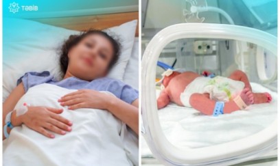 "Metroda doğulan körpə süni tənəffüs aparatına qoşulub"- TƏBİB